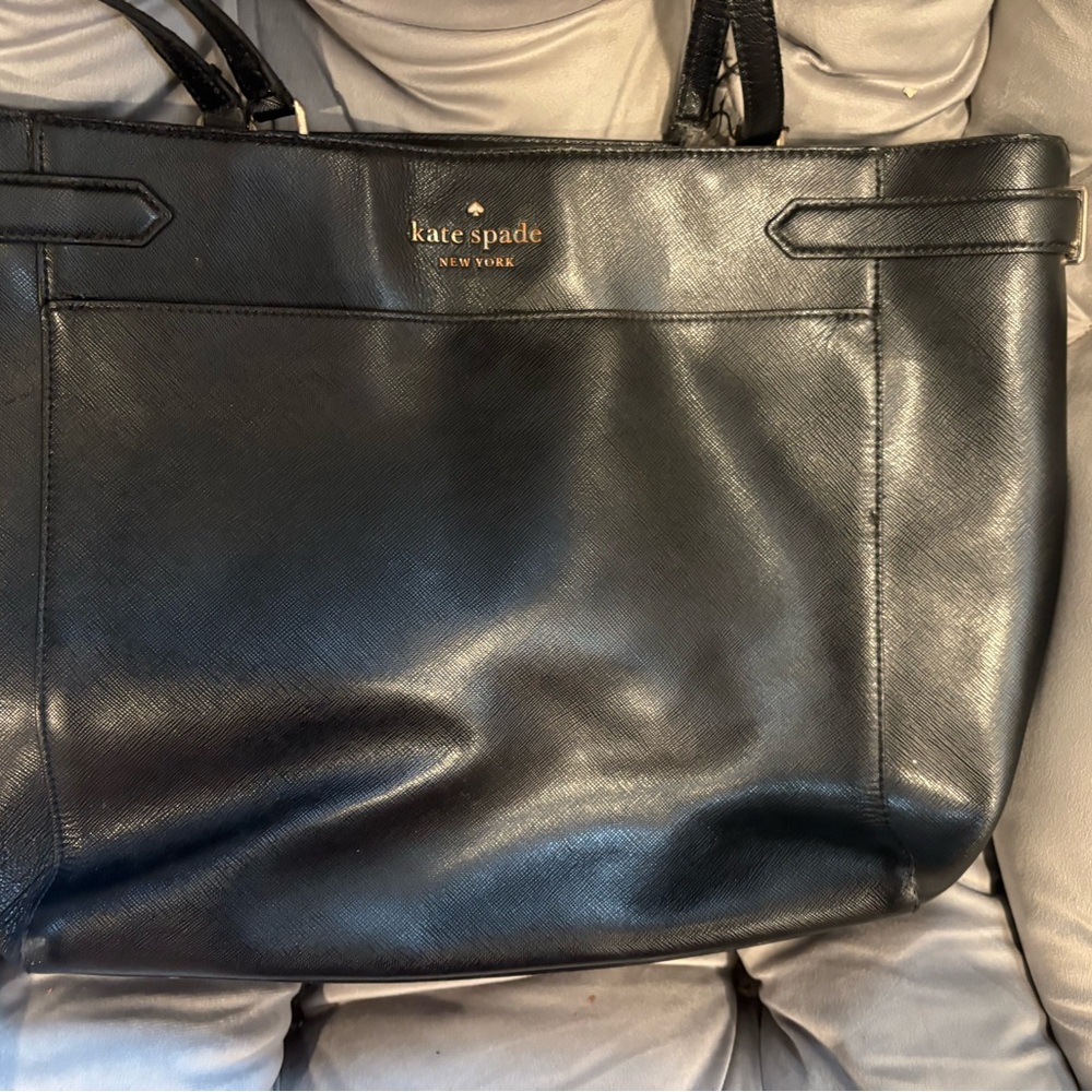 Kate Spade Black Leather Handbag
